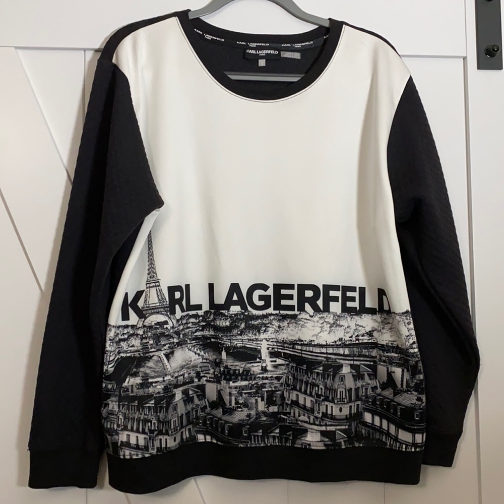 Karl Lagerfeld Paris Eiffel Tower Sweatshirt